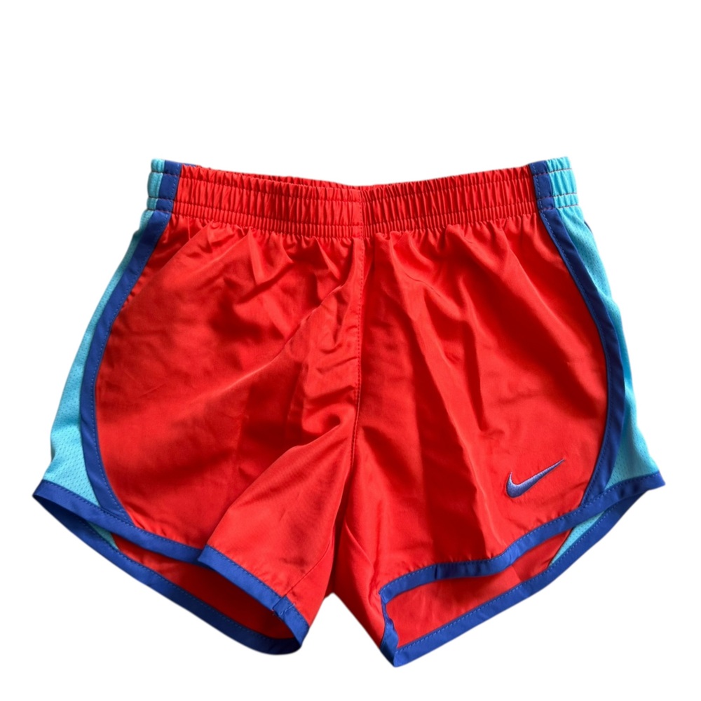 NWT Nike Girls Red and Blue Athletic Shorts XS